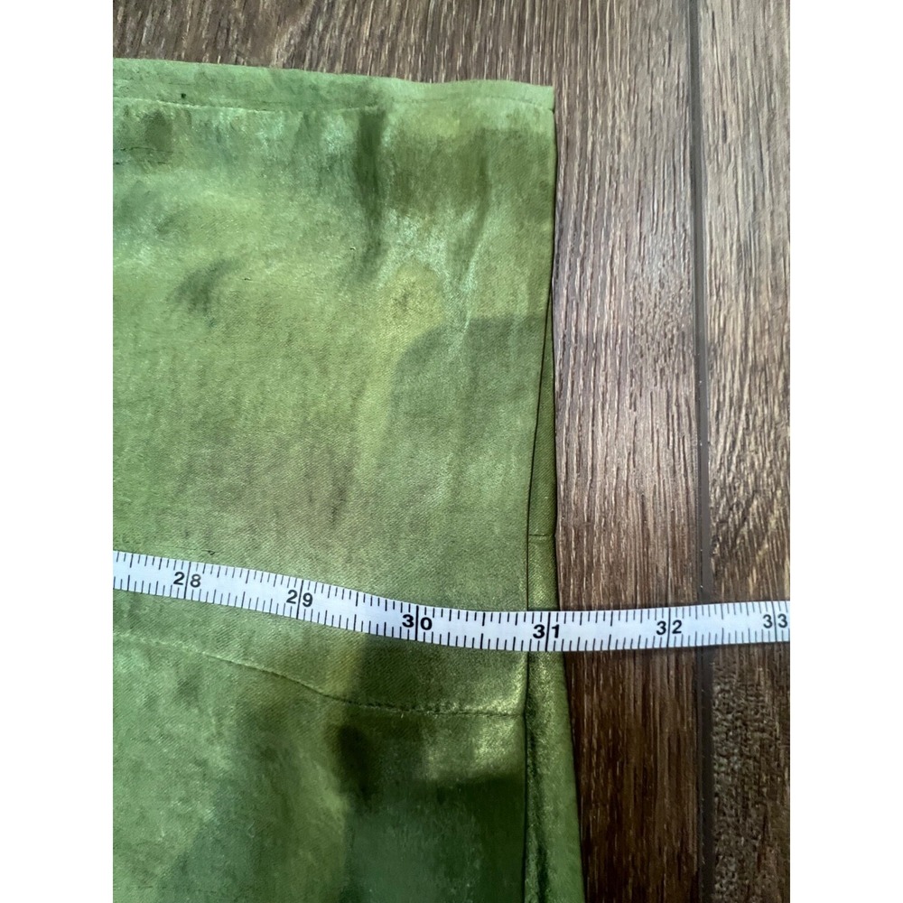 Free People x Fame & Partners Ruffle One Shoulder Cara Mini Dress Green Sz 4 - Picture 7 of 16